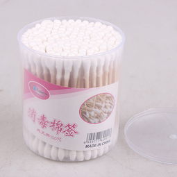 天然木質環保心形消毒棉簽 日常護理的環保優選